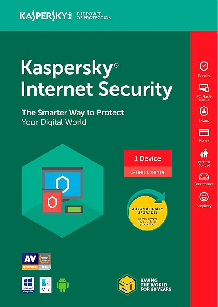 Kaspersky Plus Internet Security 360 días 1 PC